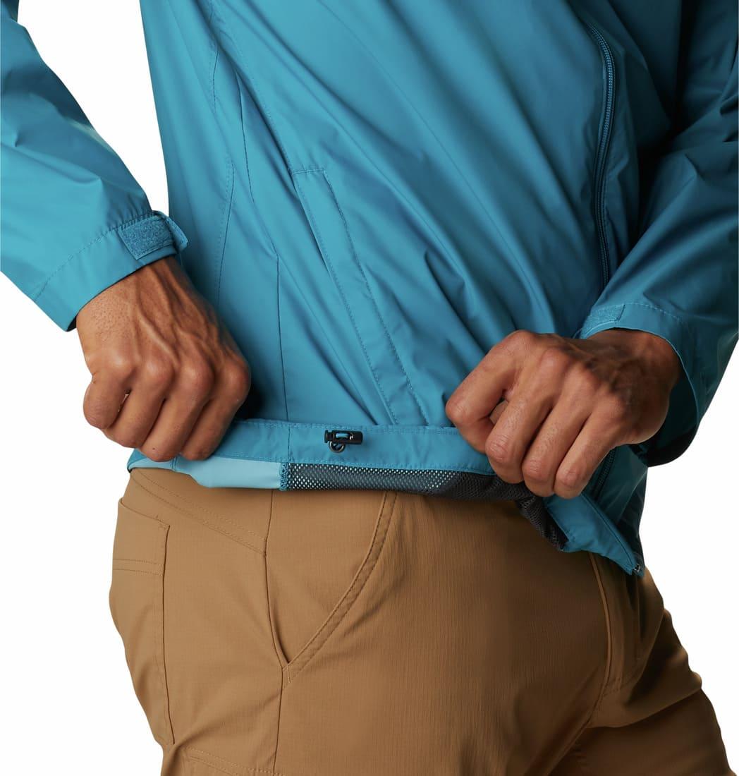 Columbia Men Blue Glennaker Lake Rain Jacket