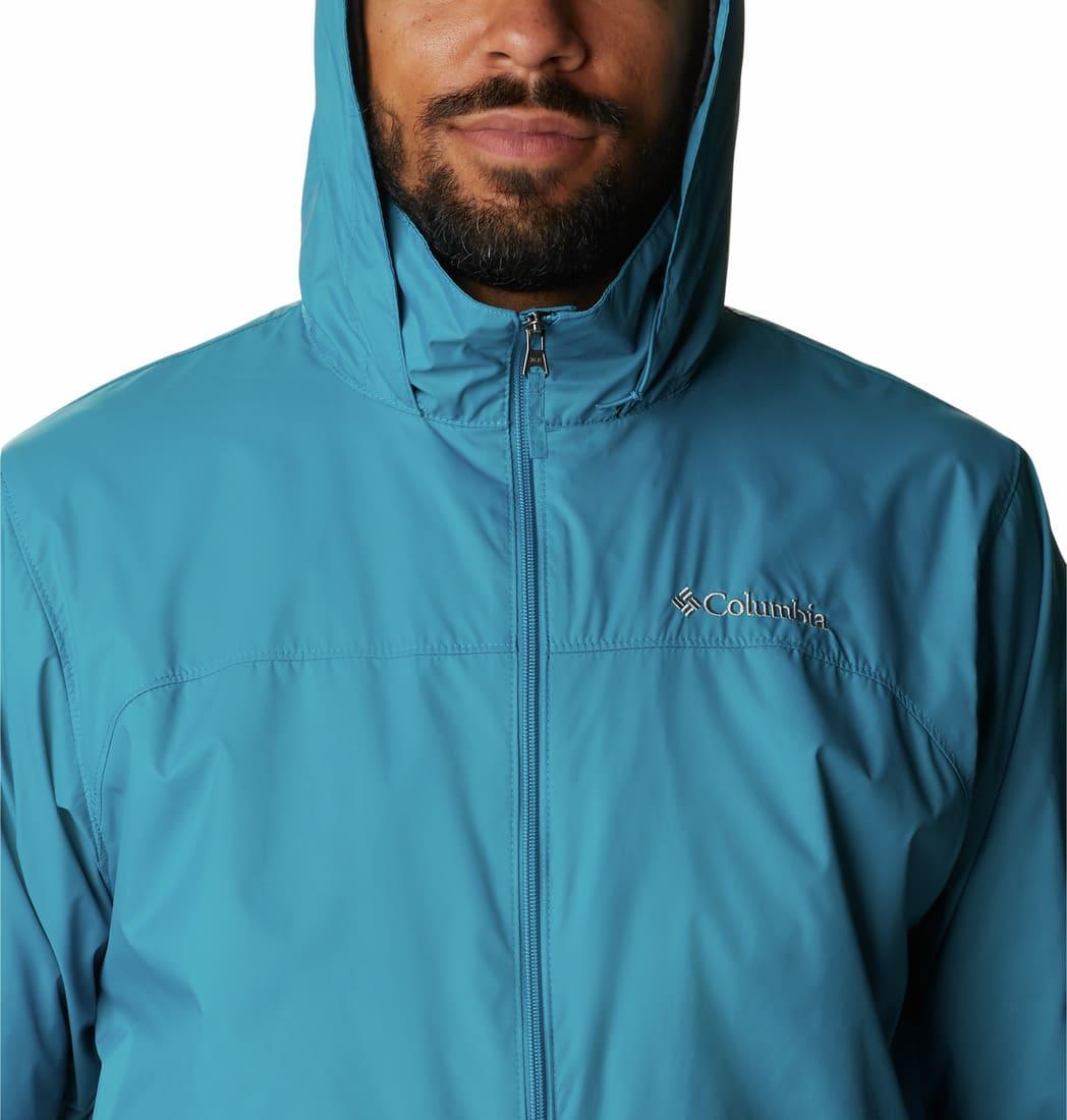 Columbia Men Blue Glennaker Lake Rain Jacket