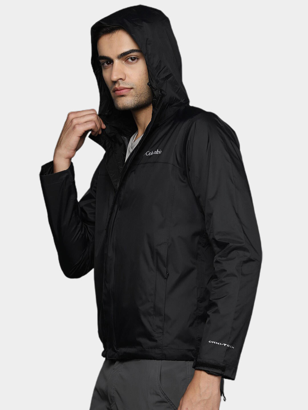 Columbia Men Black Watertight II Rain Jacket
