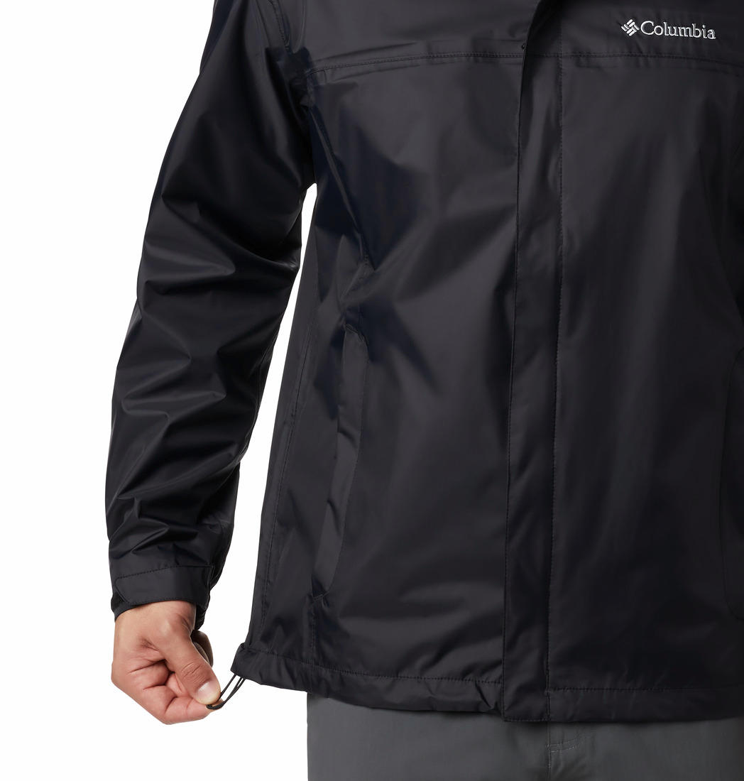 Columbia Men Black Watertight II Rain Jacket