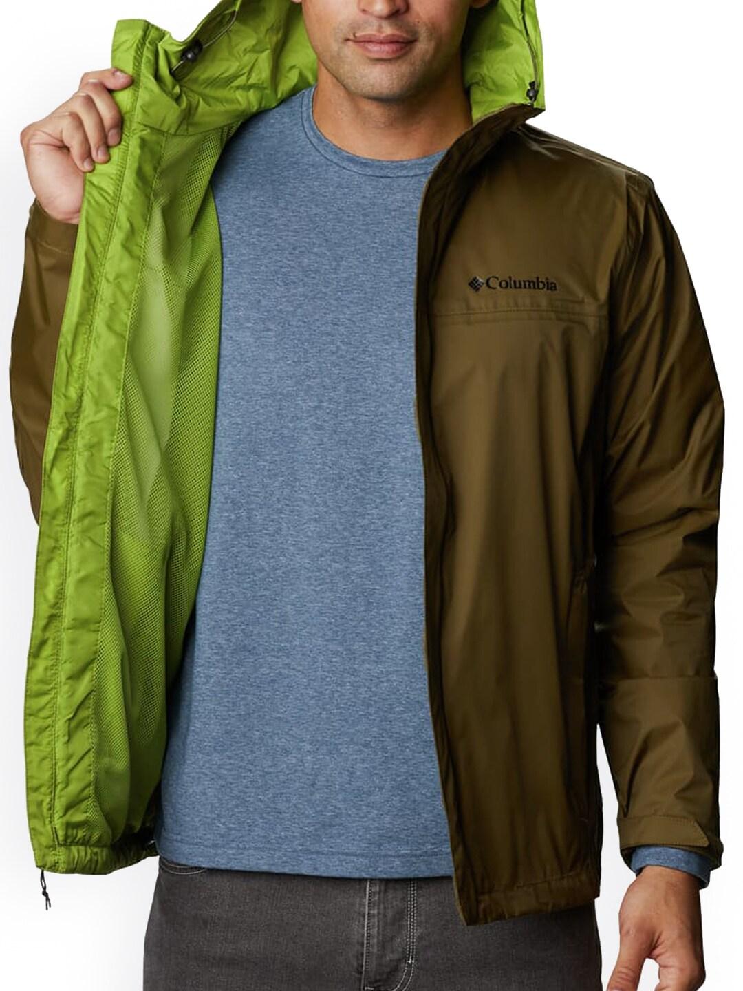 Columbia Men Green Watertight II Rain Jacket