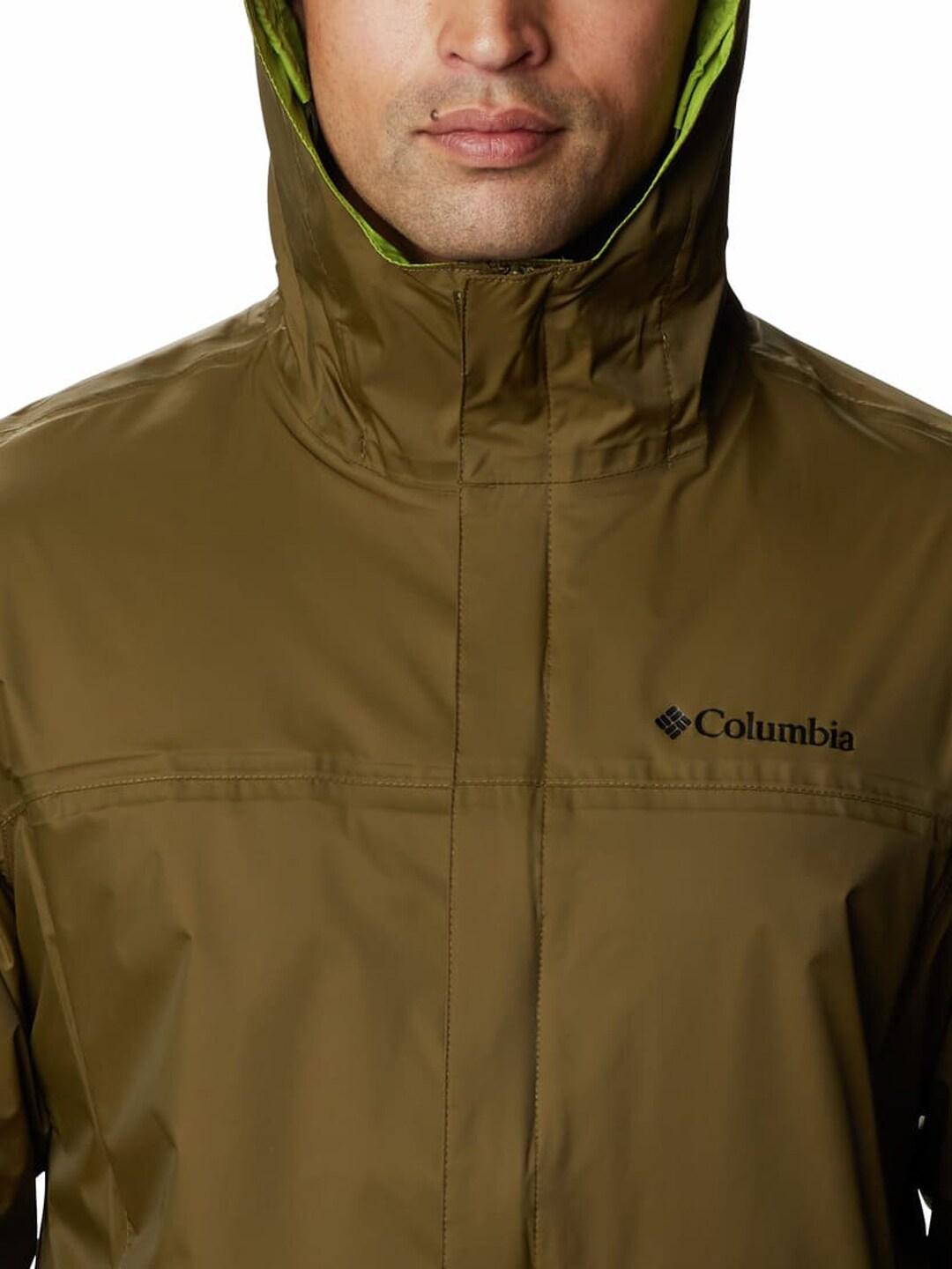 Columbia Men Green Watertight II Rain Jacket