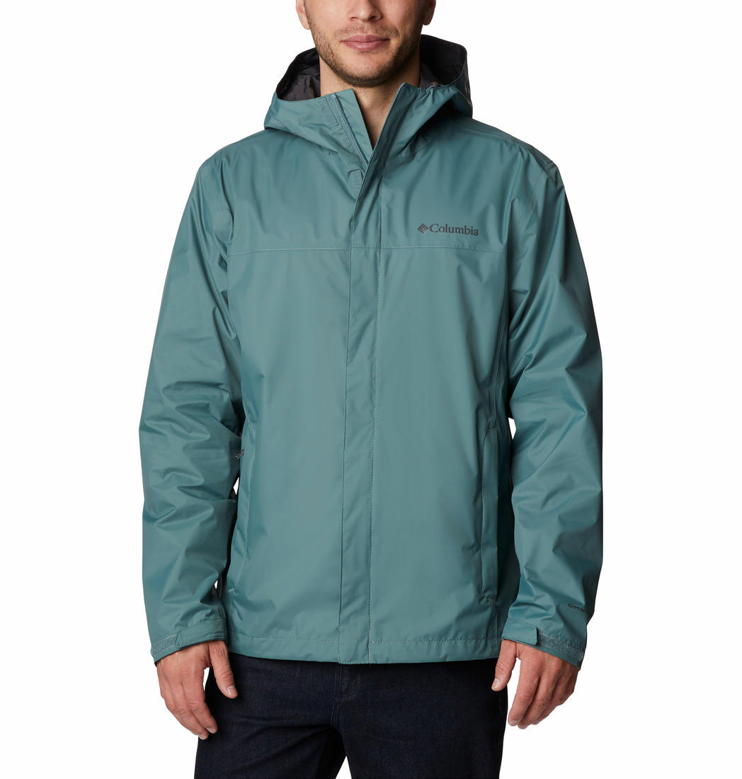 Columbia Men Green Watertight II Rain Jacket