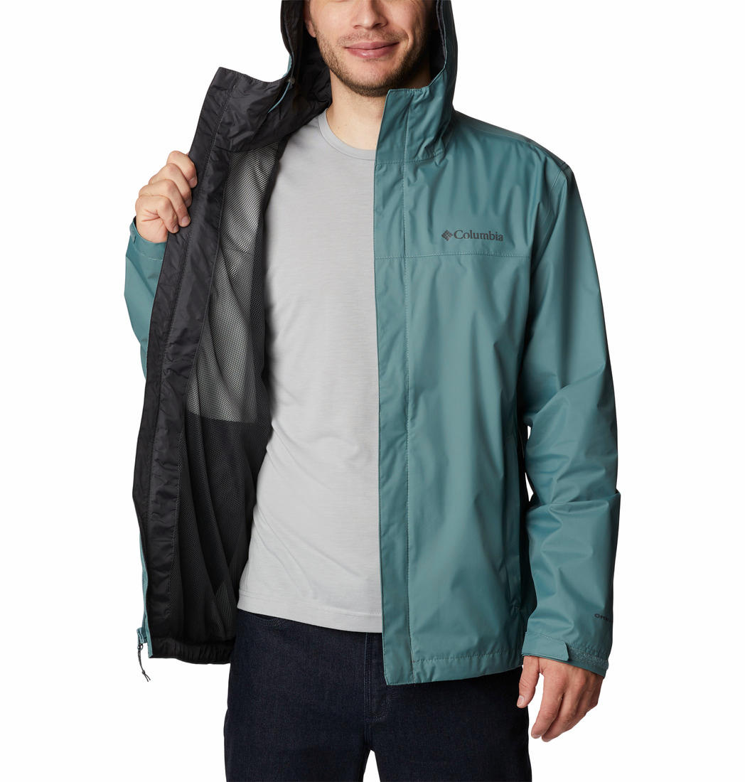 Columbia Men Green Watertight II Rain Jacket