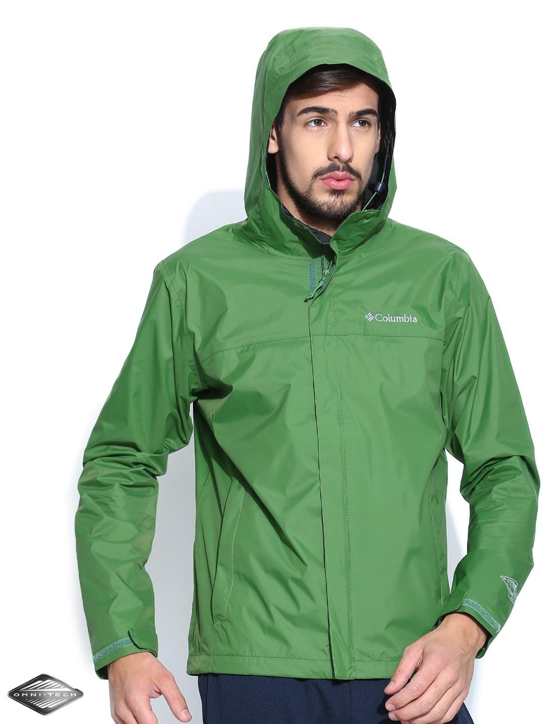 Columbia Men Green Watertight II Rain Jacket