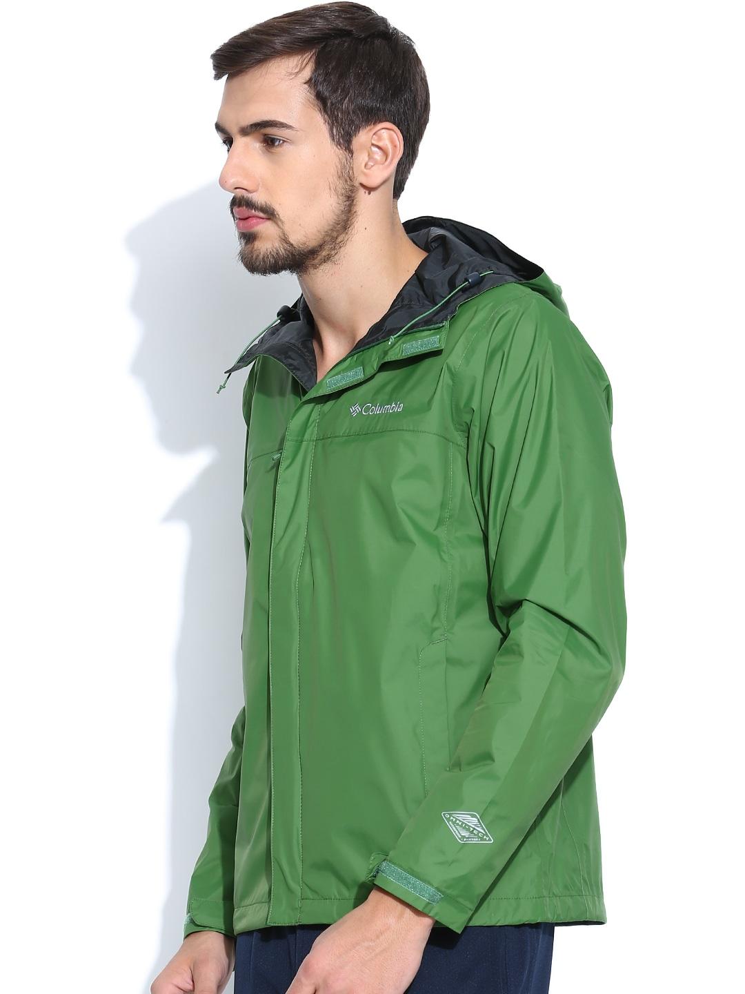 Columbia Men Green Watertight II Rain Jacket