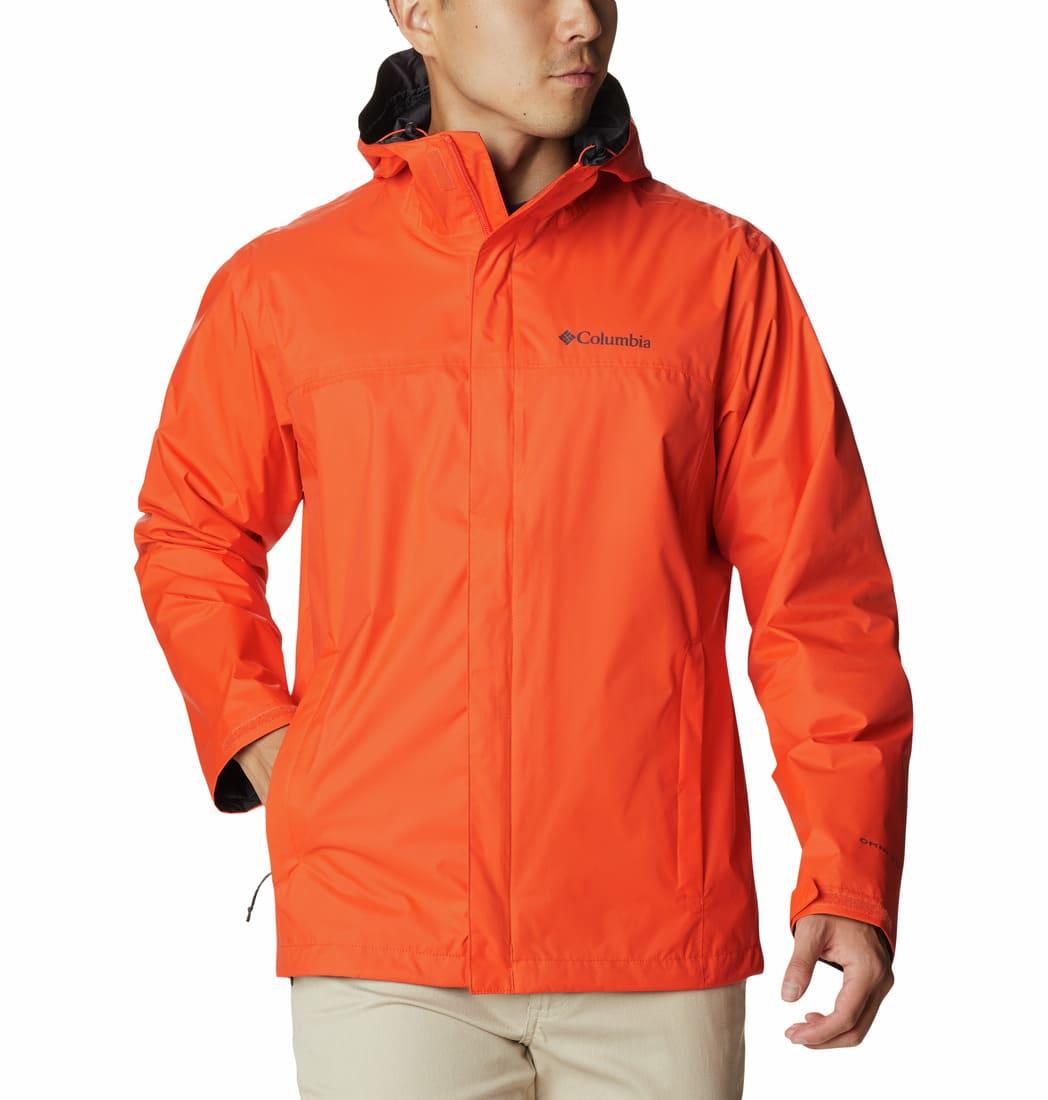 Columbia Men Orange Watertight II Rain Jacket