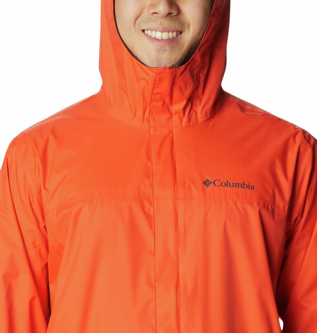 Columbia Men Orange Watertight II Rain Jacket