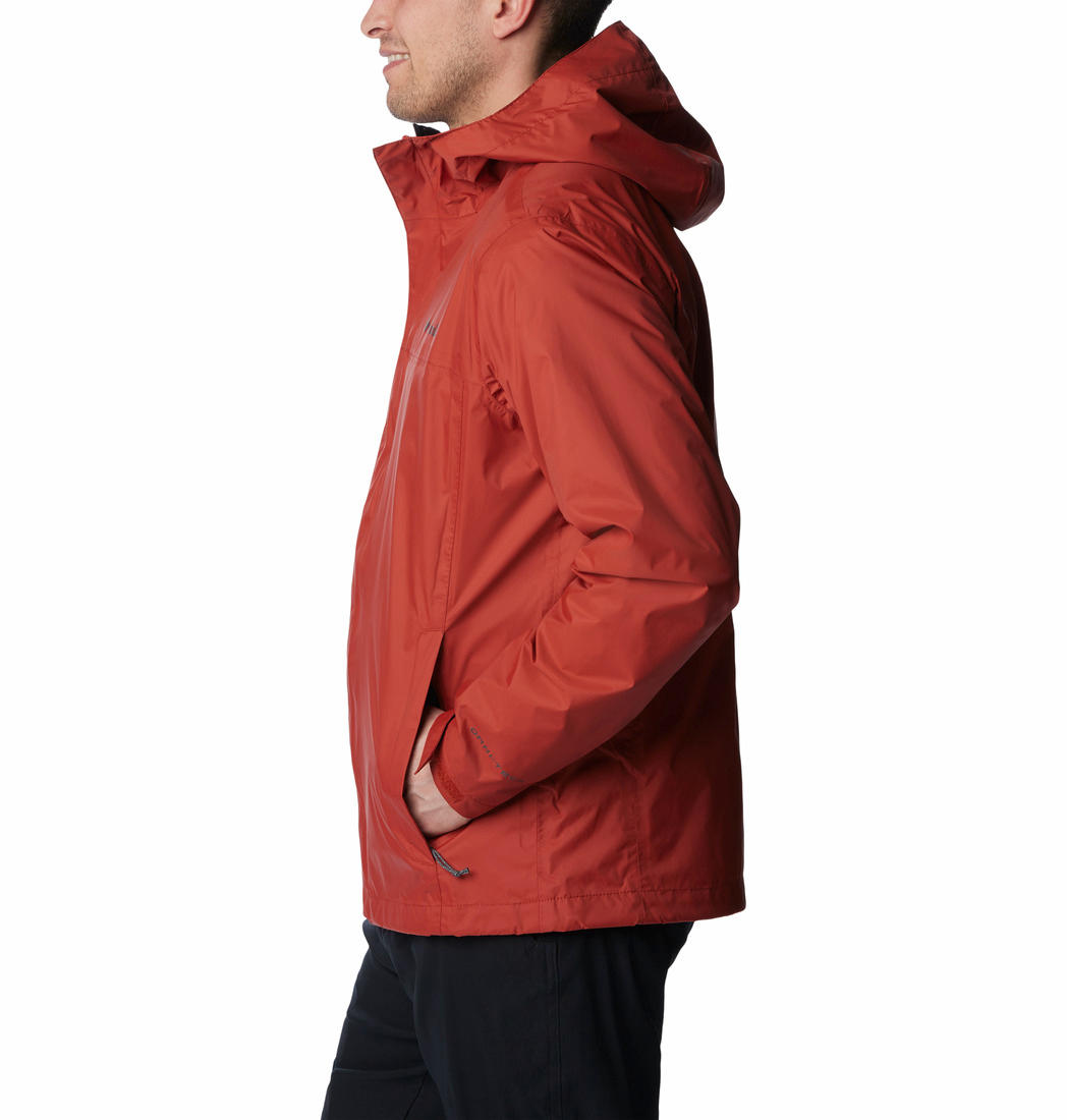 Columbia Men Red Watertight II Rain Jacket