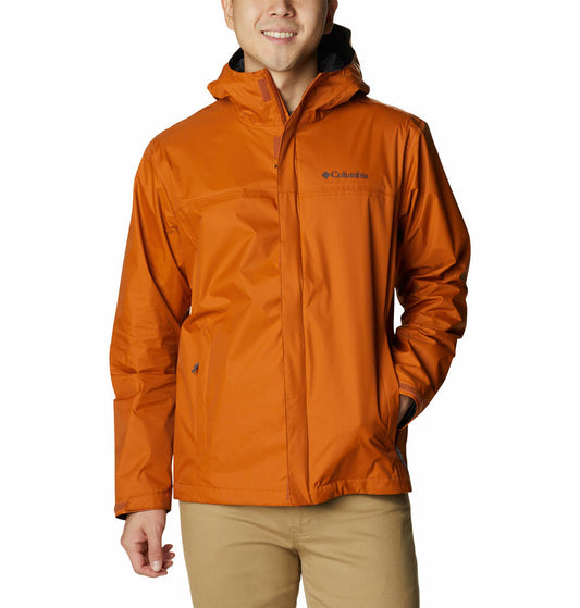 Columbia Men Orange Watertight II Rain Jacket