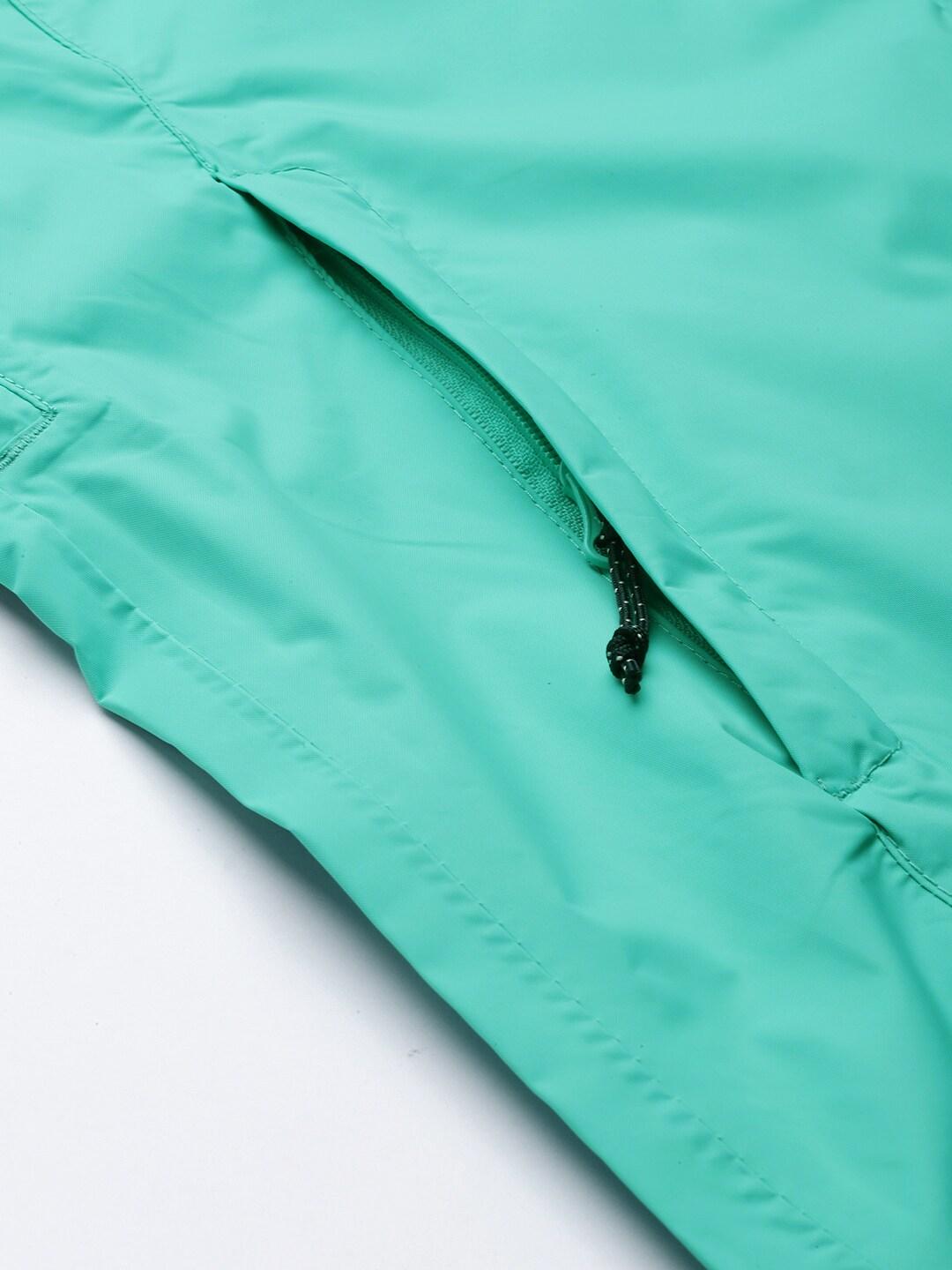 Columbia Women Green Evapouration Rain Jacket