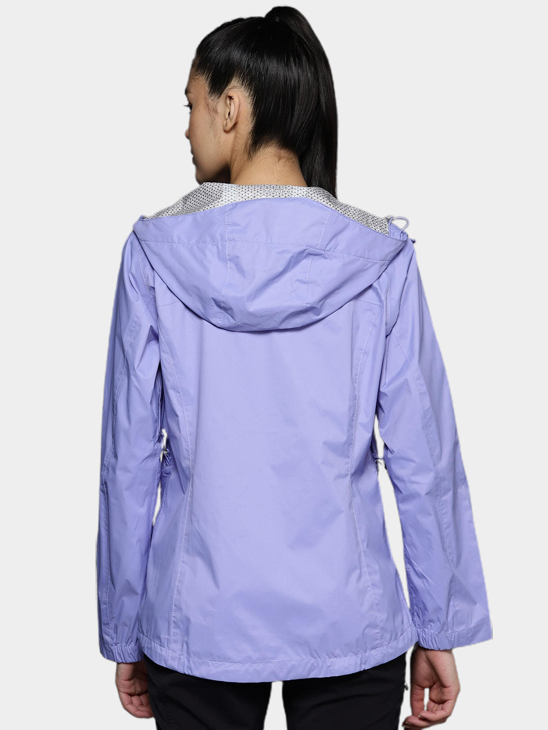 Columbia Women Purple Evapouration Rain Jacket