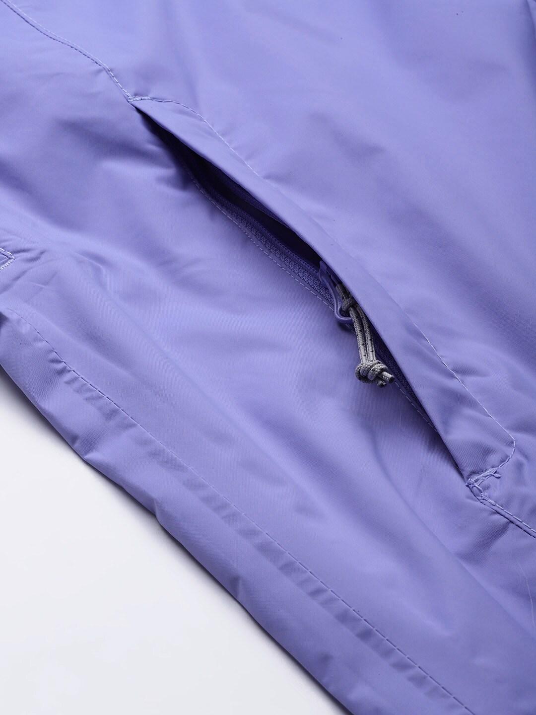 Columbia Women Purple Evapouration Rain Jacket