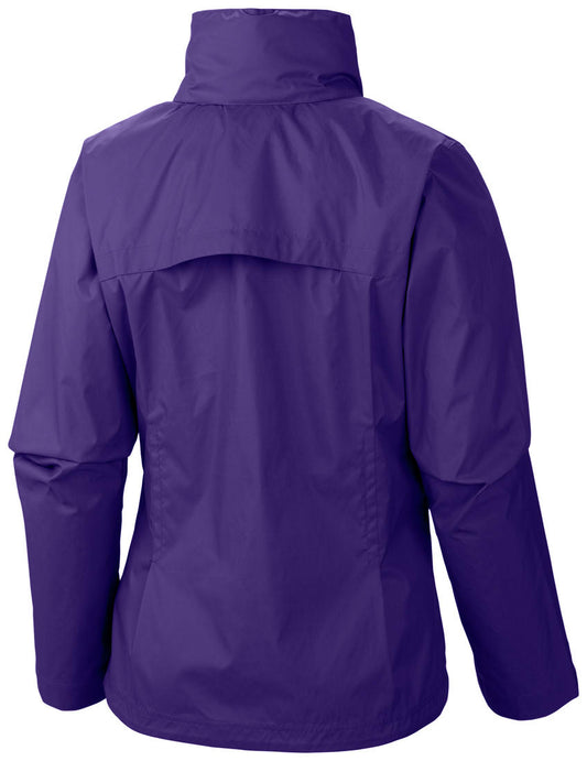 Columbia Women Purple Switchback II Rain Jacket