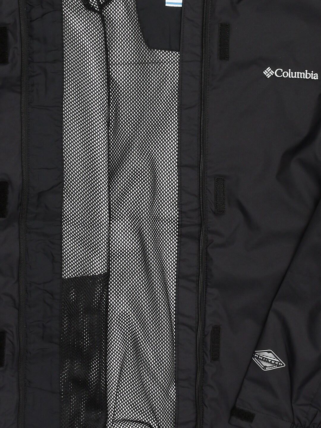 Columbia Women Black Arcadia II Rain Jacket