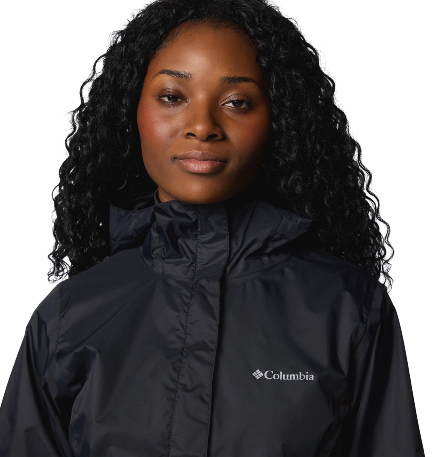 Columbia Womens Black Omni-Tech Arcadia II Rain Jacket