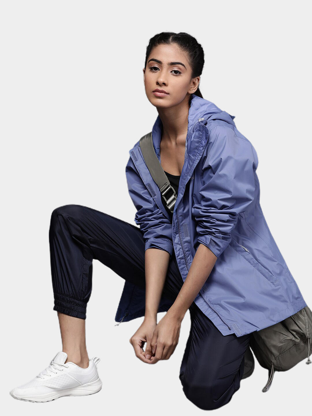 Columbia Women Blue Arcadia II Rain Jacket