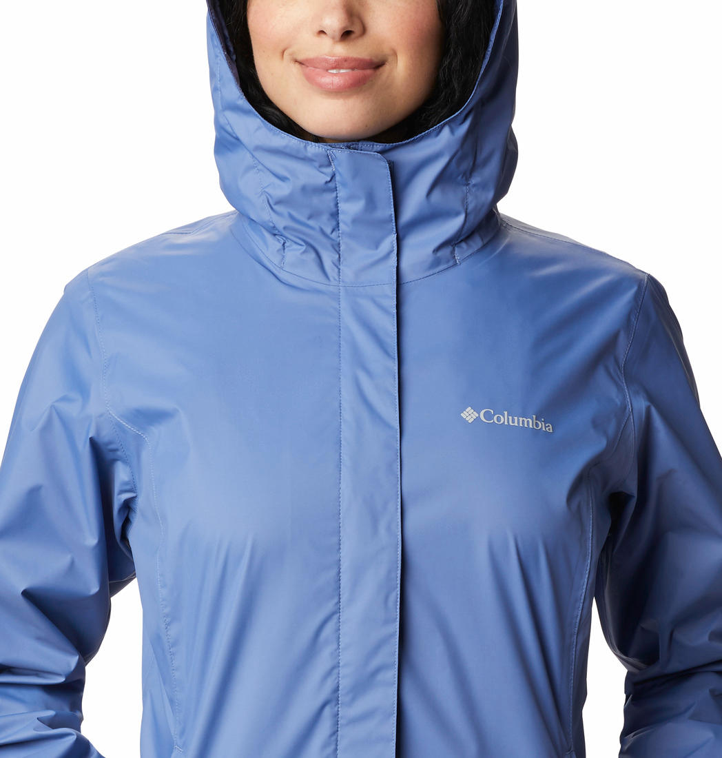 Columbia Women Blue Arcadia II Rain Jacket