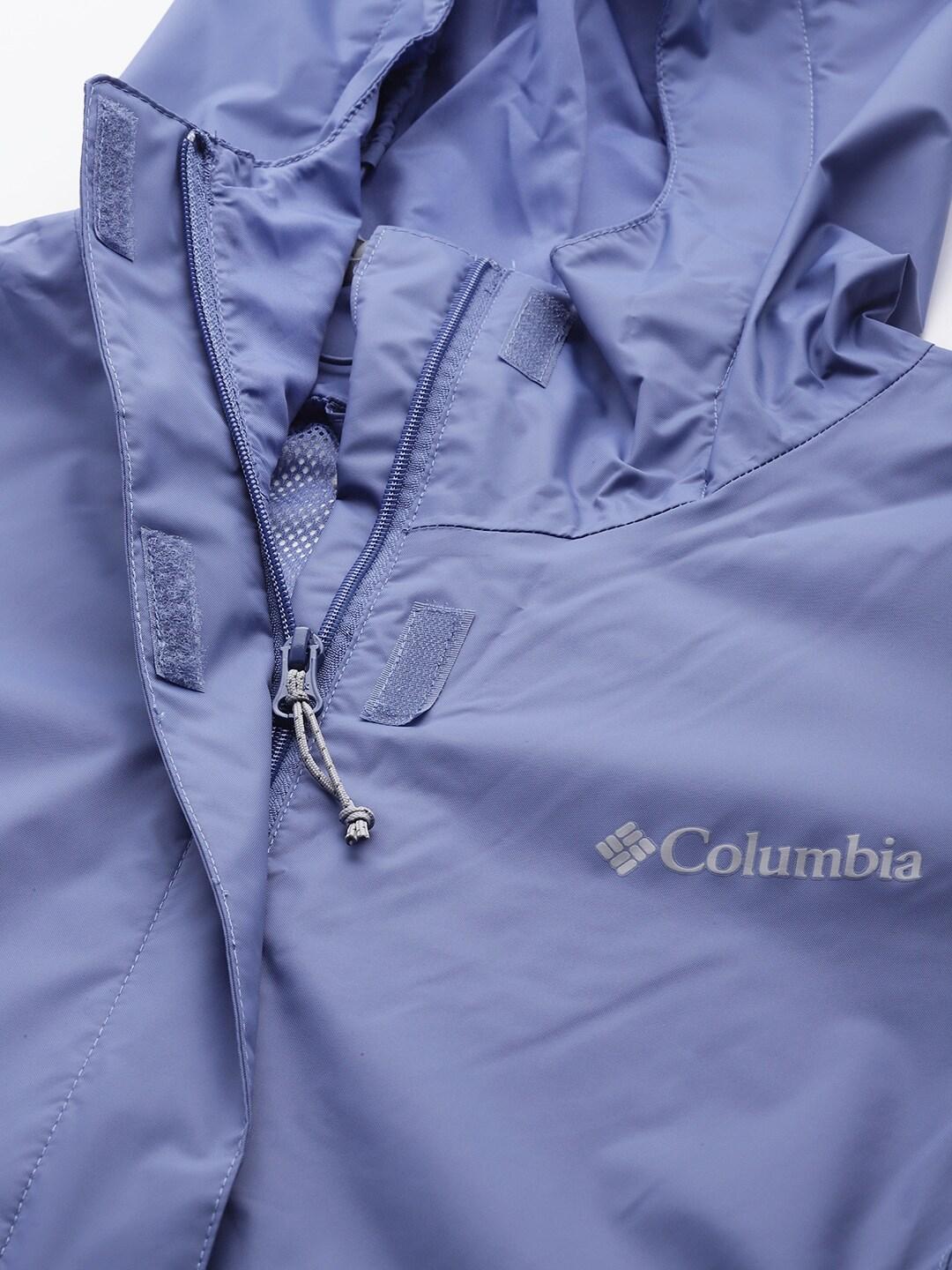 Columbia Women Blue Arcadia II Rain Jacket