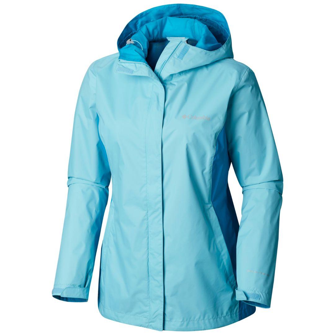 Columbia Women Blue Arcadia II Rain Jacket