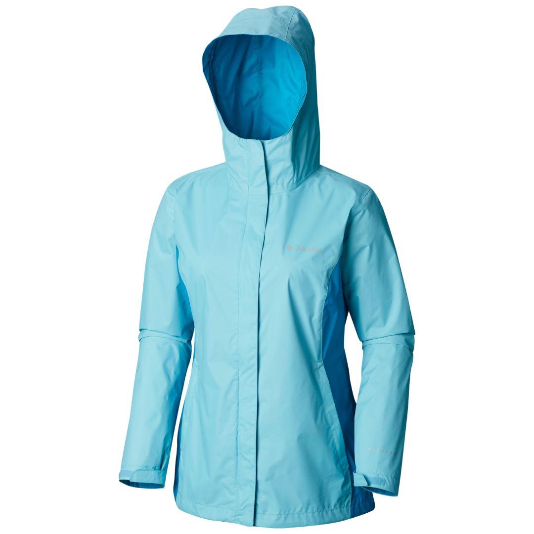 Columbia Women Blue Arcadia II Rain Jacket