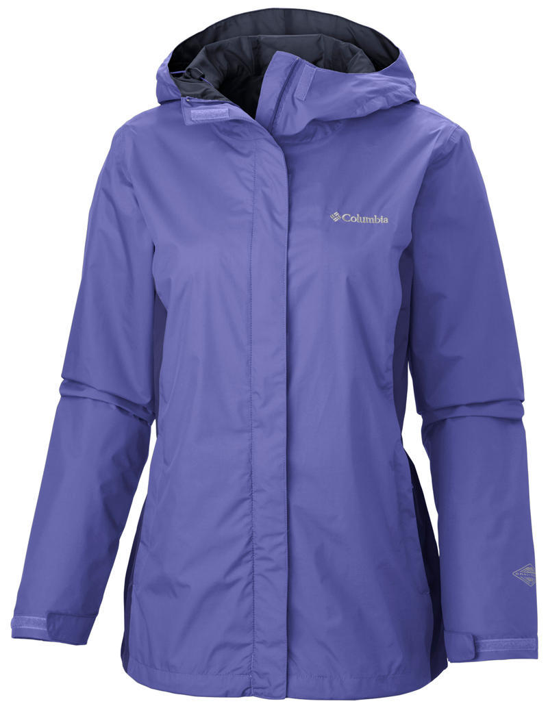 Columbia Women Purple Arcadia II Rain Jacket