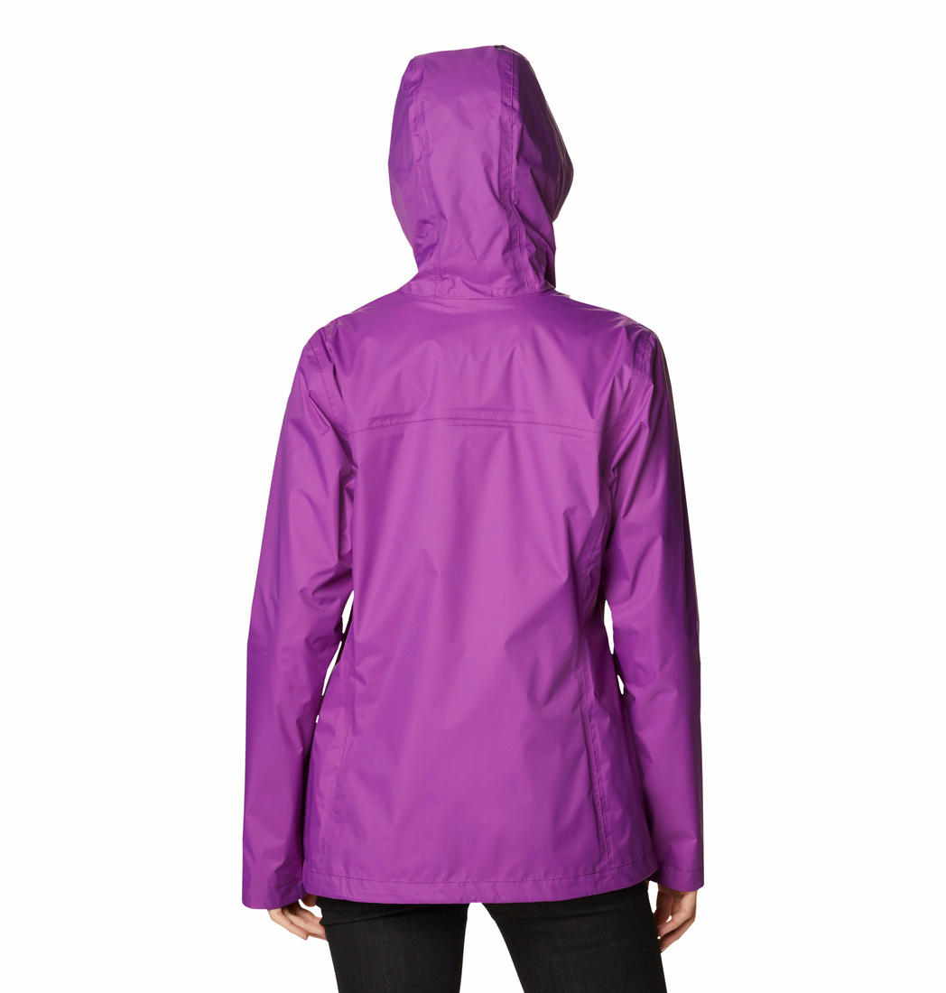 Columbia Women Purple Arcadia II Rain Jacket