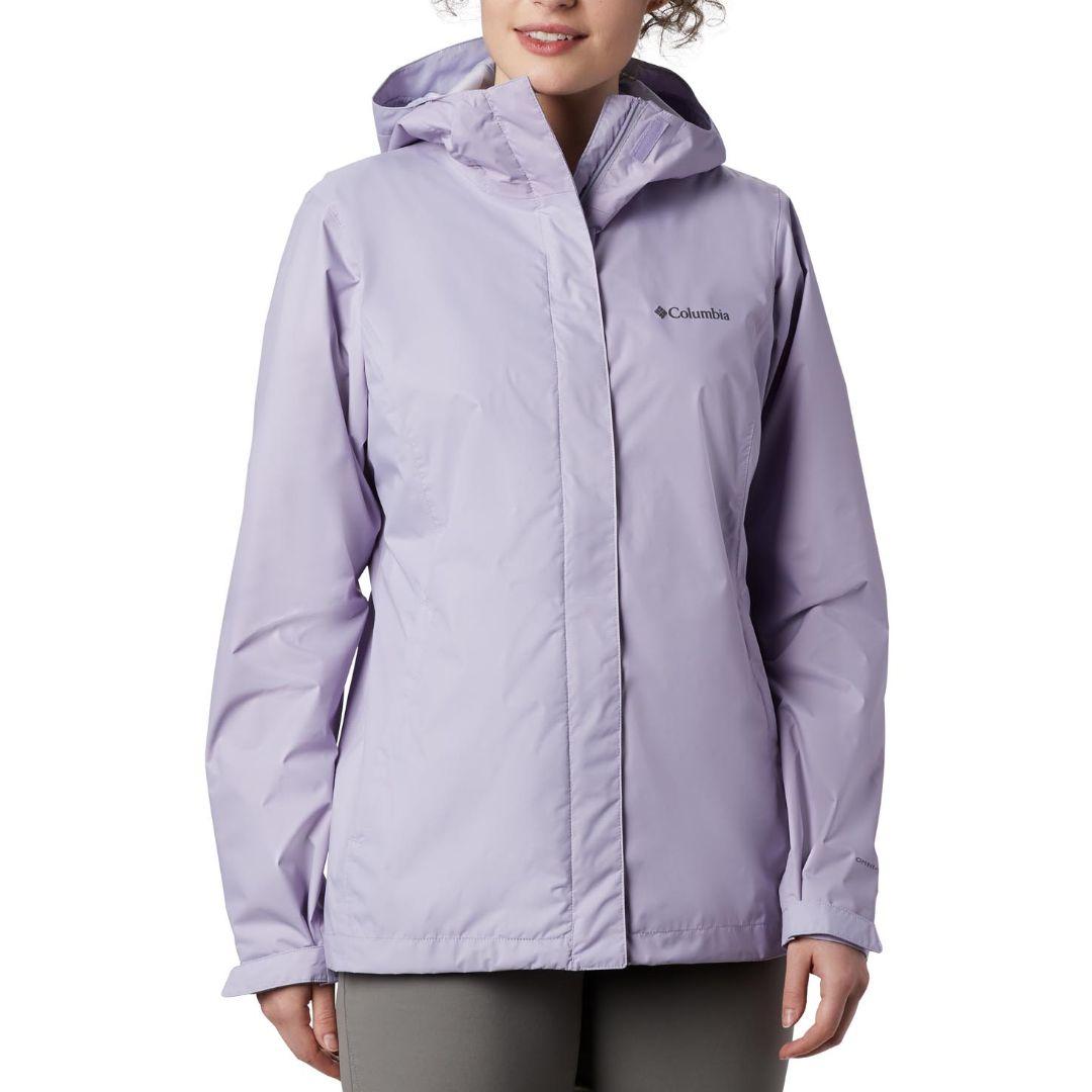 Columbia Women Purple Arcadia II Rain Jacket