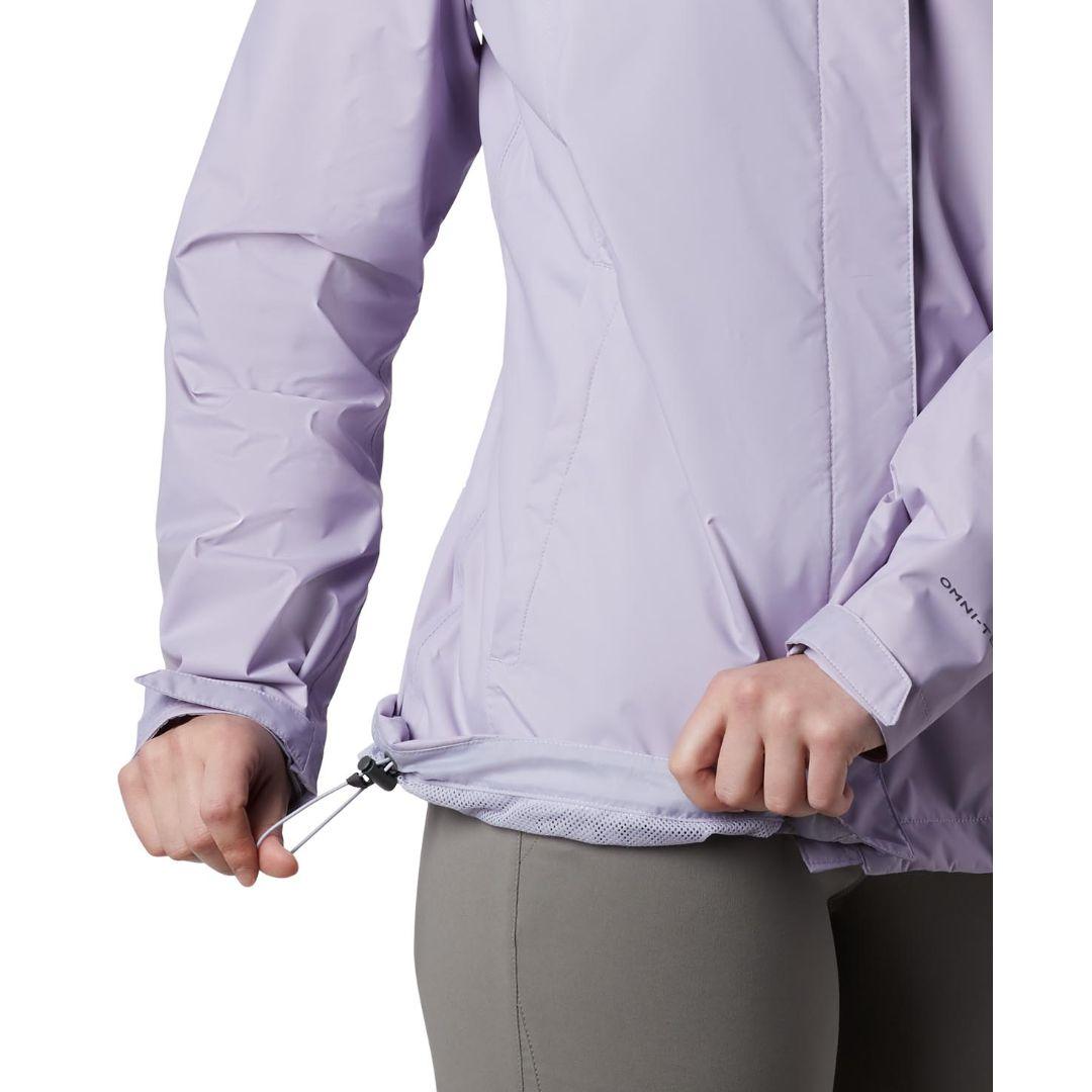 Columbia Women Purple Arcadia II Rain Jacket