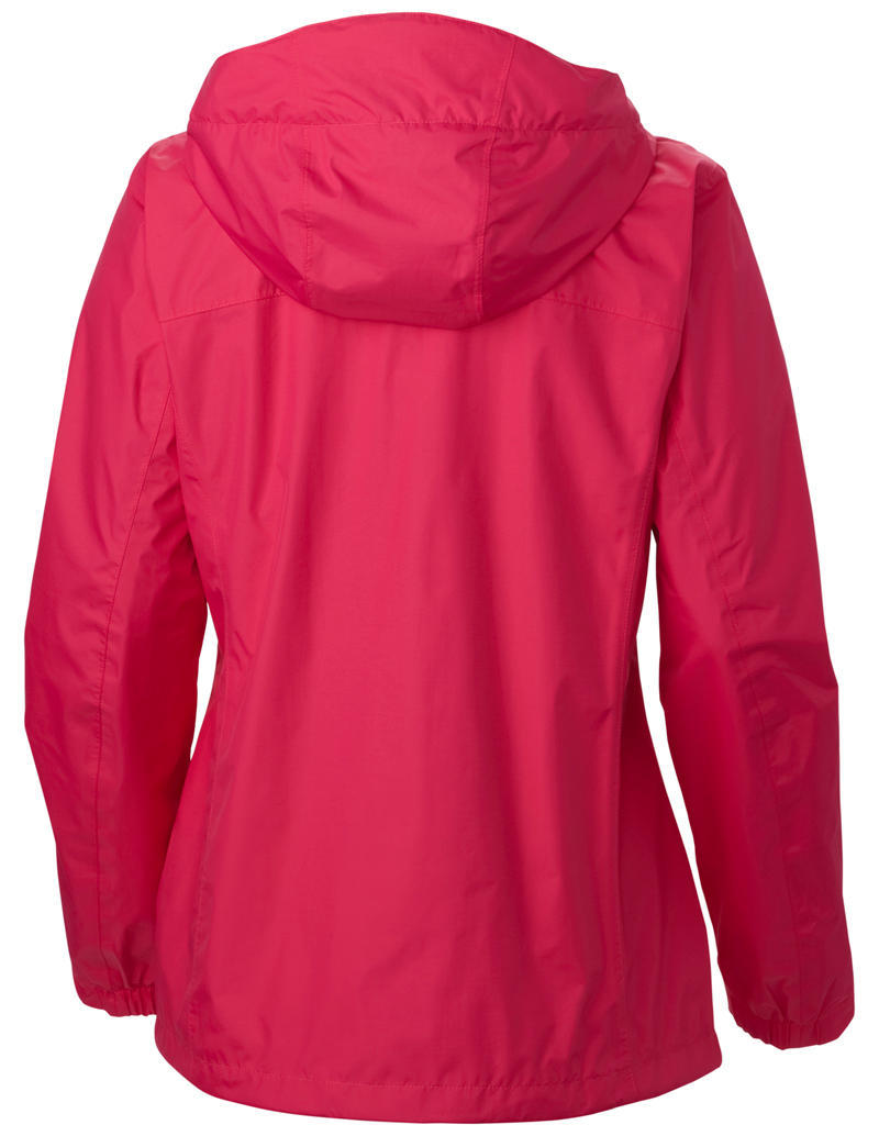 Columbia Women Red Arcadia II Rain Jacket