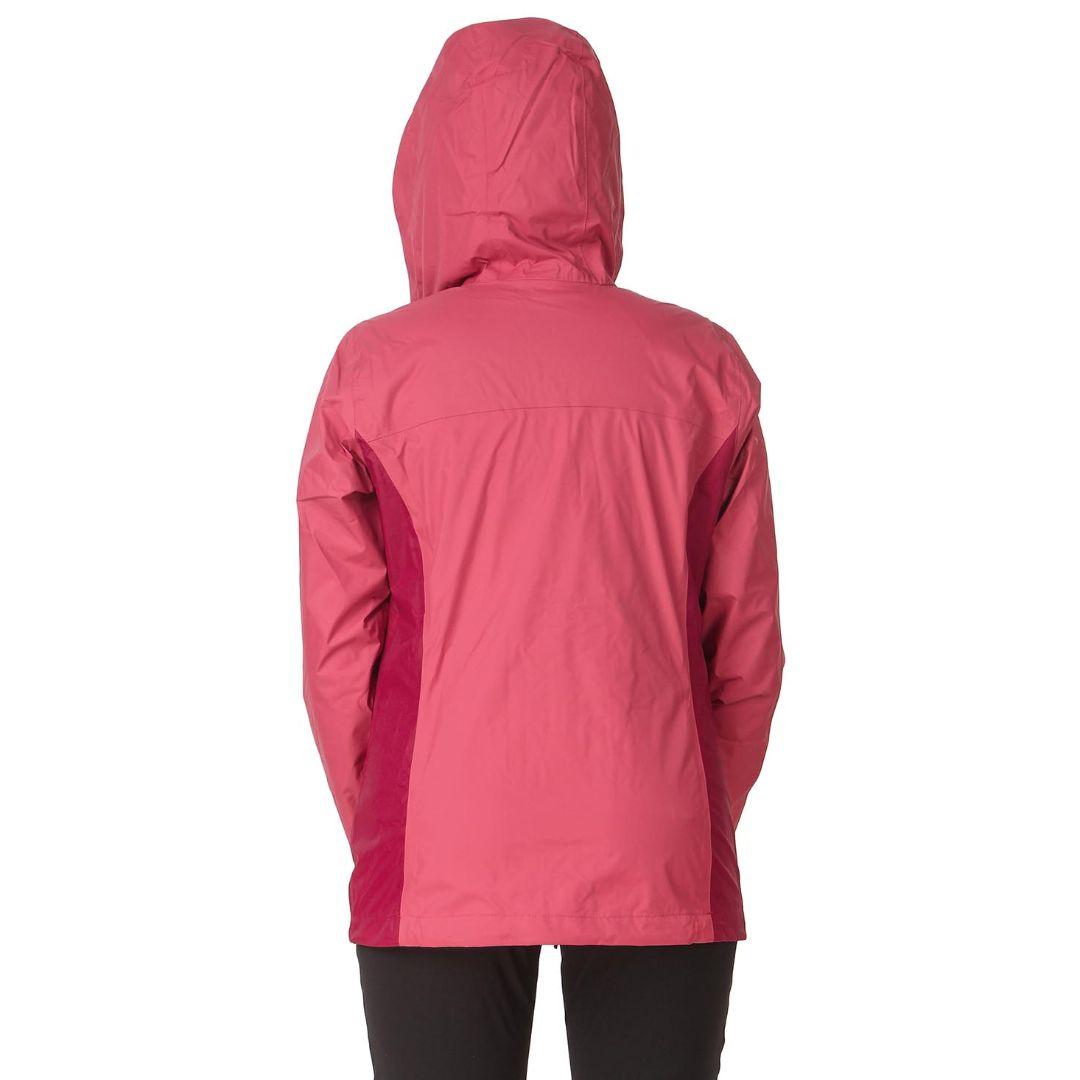 Columbia Women Red Arcadia II Rain Jacket