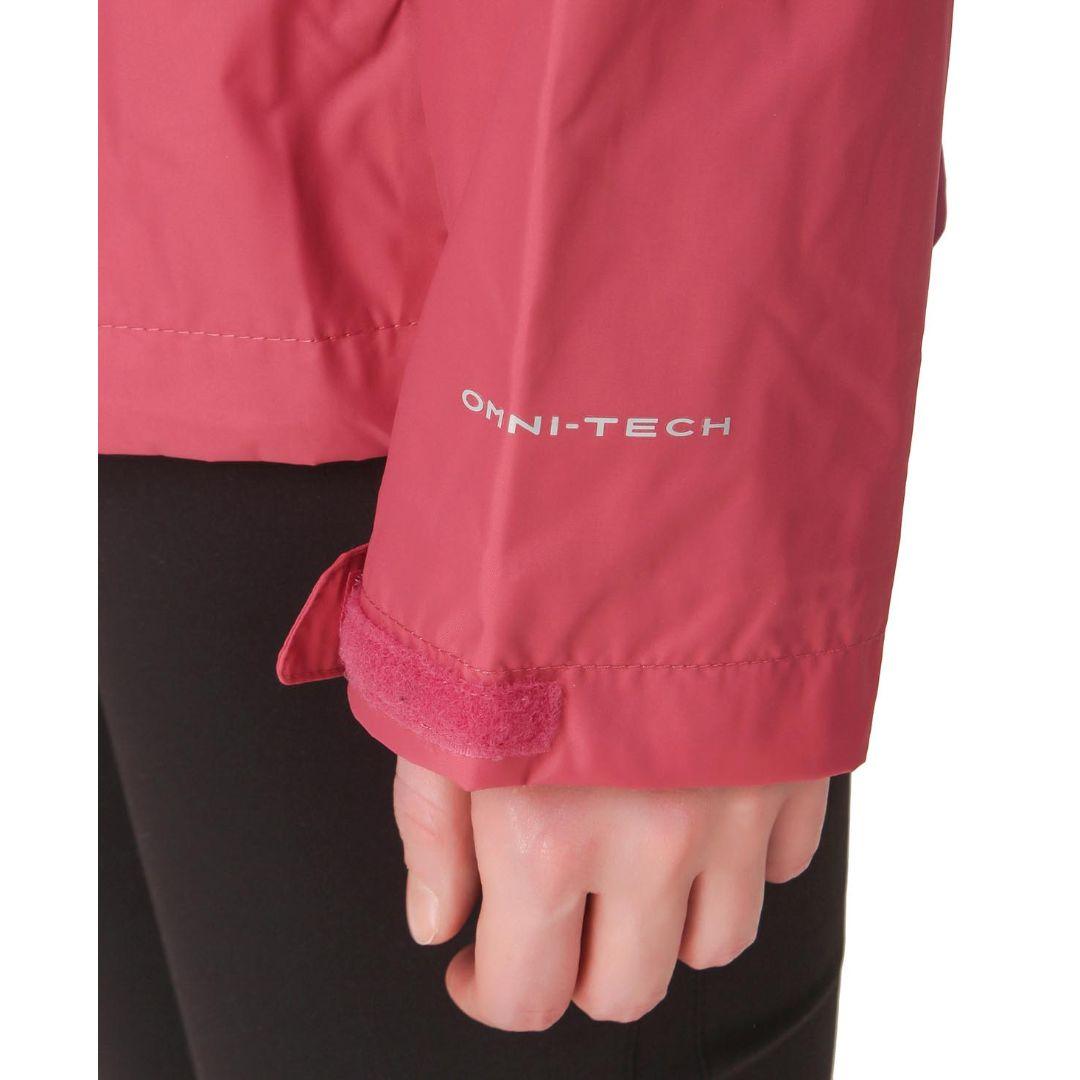 Columbia Women Red Arcadia II Rain Jacket