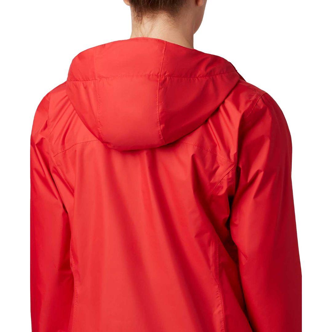 Columbia Women Red Arcadia II Rain Jacket