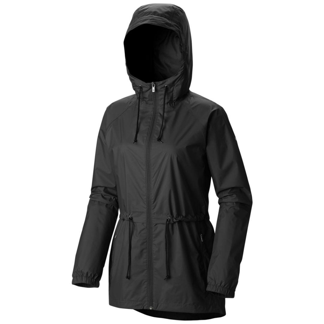 Columbia Women Black Arcadia Casual Jacket Waterproof