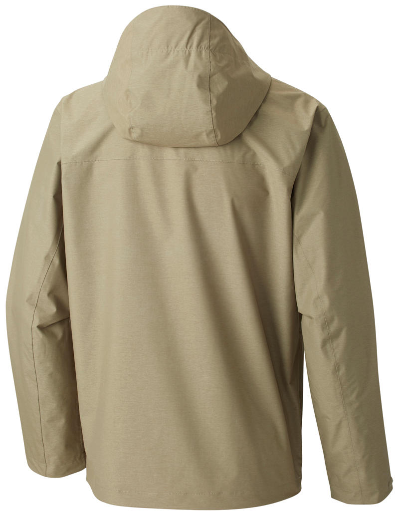 Columbia Men Green Diablo Creek Rain Shell Waterproof