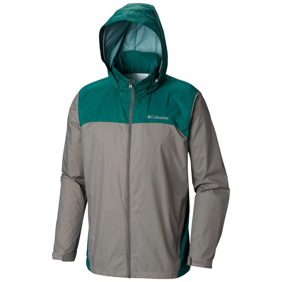 Columbia Men Grey Glennaker Lake Rain Jacket