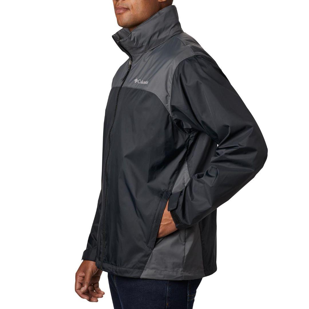 Columbia Men Black Glennaker Lake Rain Jacket