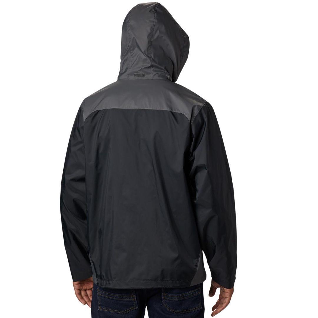 Columbia Men Black Glennaker Lake Rain Jacket