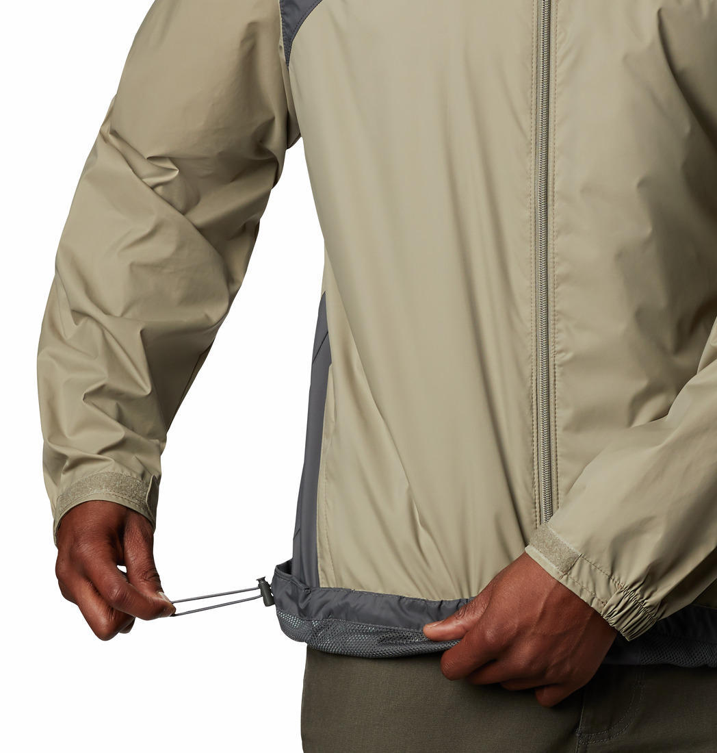 Columbia Men Beige Glennaker Lake Rain Jacket