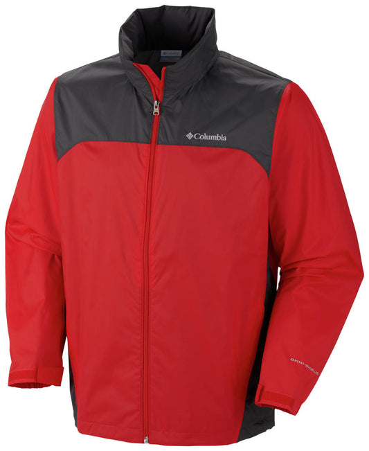 Columbia Men Red Glennaker Lake Rain Jacket
