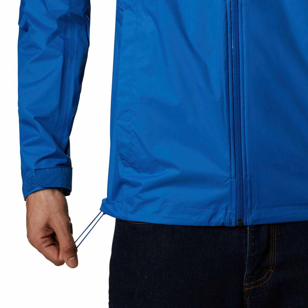 Columbia Men Blue EvaPOURation Jacket Waterproof