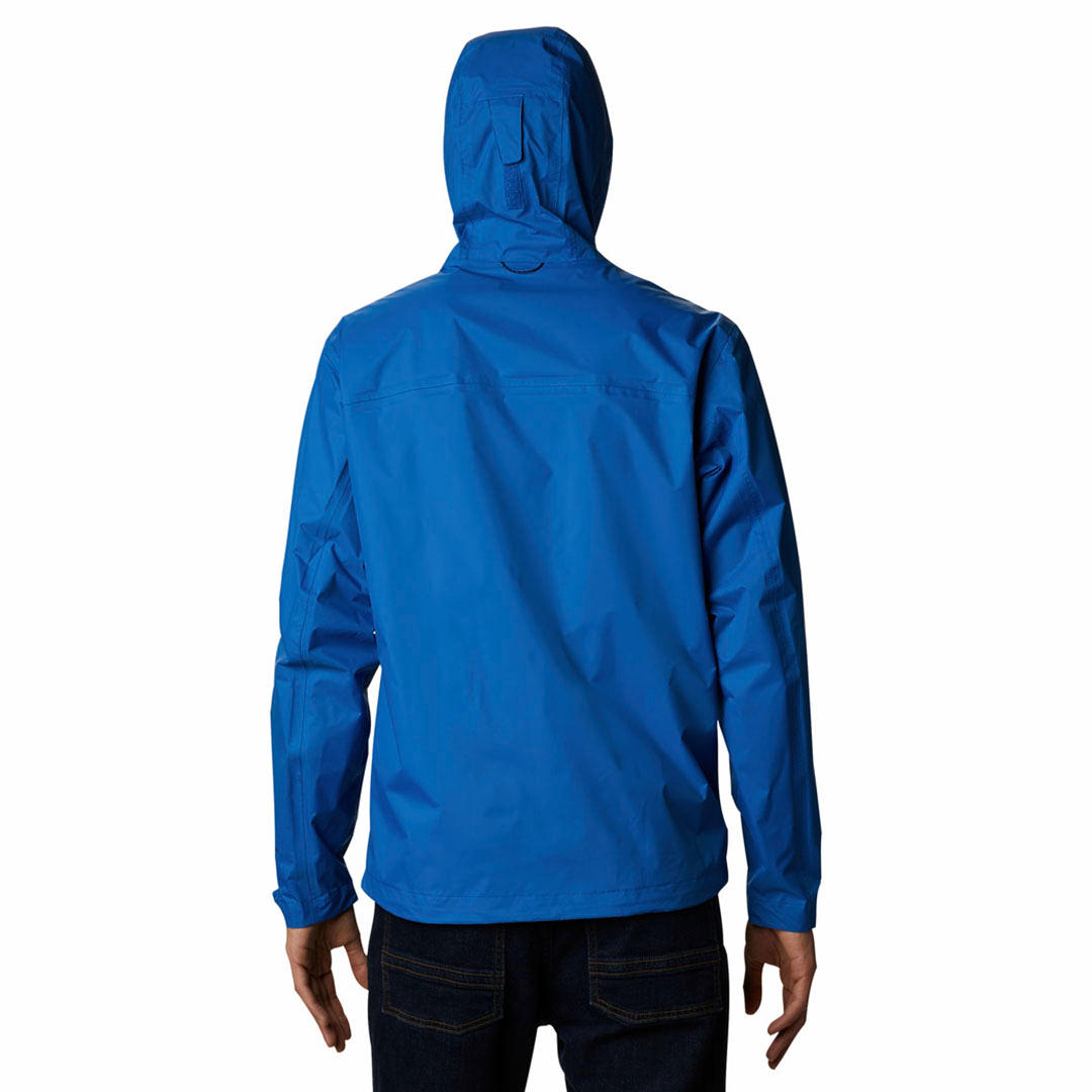 Columbia Men Blue EvaPOURation Jacket Waterproof