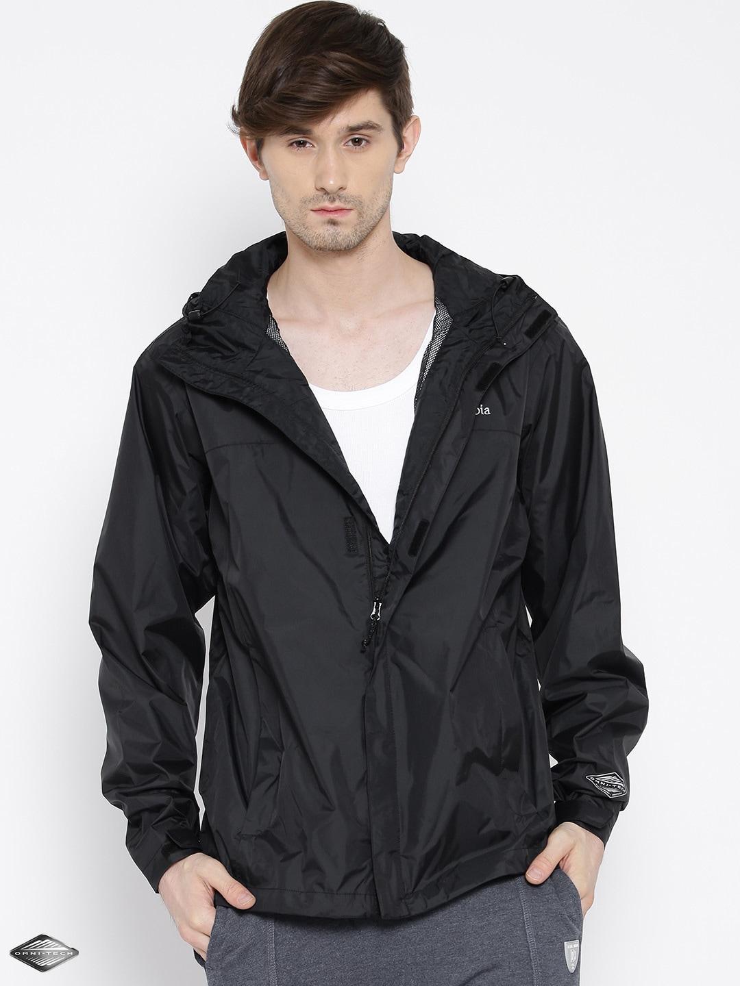 Columbia Men Black Watertight II Rain Jacket