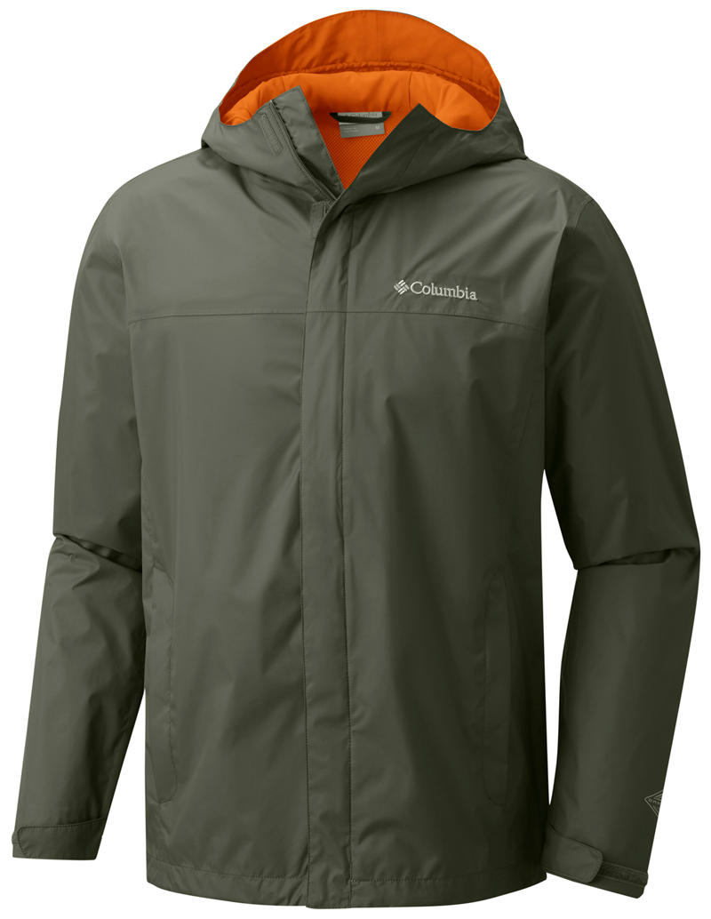 Columbia Men Olive Watertight II Rain Jacket