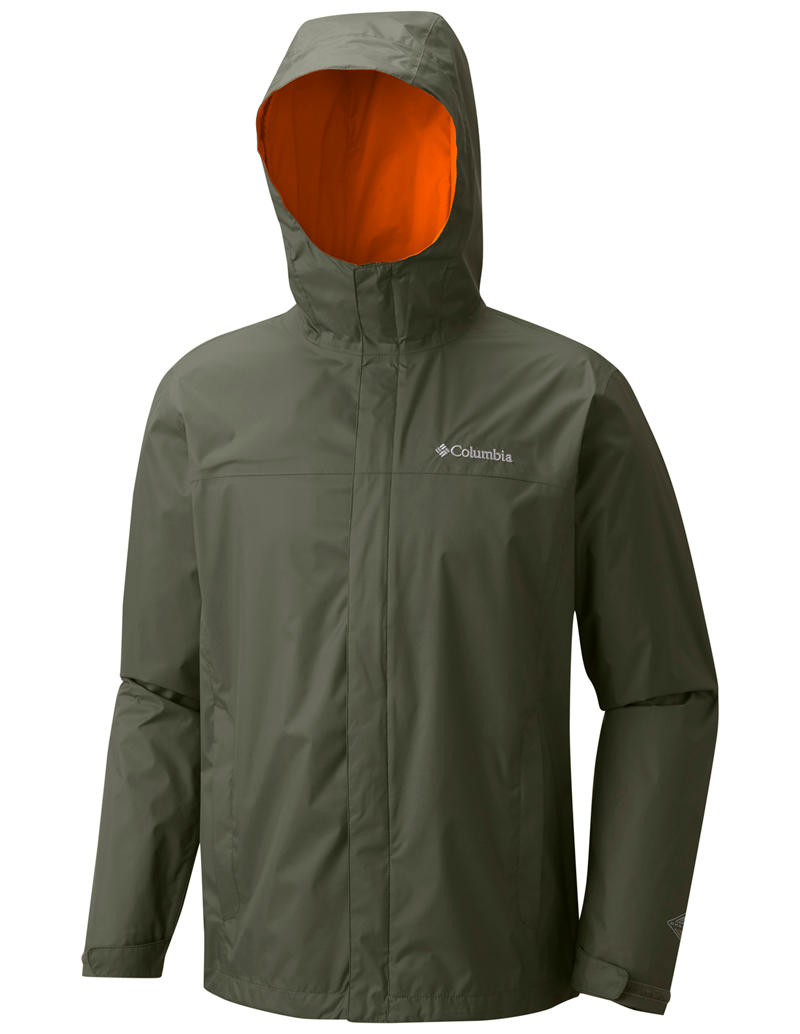 Columbia Men Olive Watertight II Rain Jacket