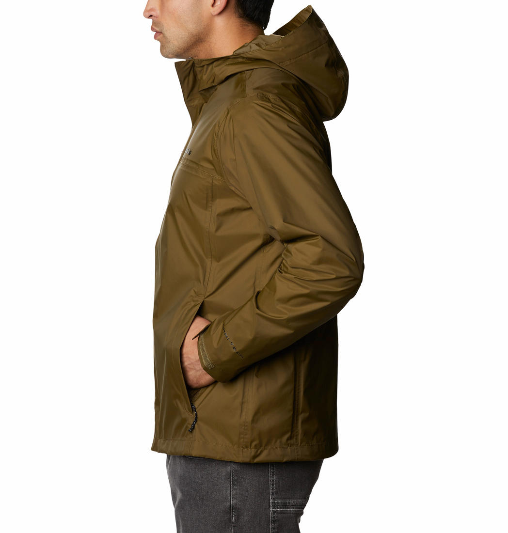 Columbia Men Olive Watertight II Rain Jacket