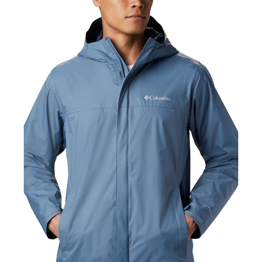 Columbia Men Blue Watertight II Rain Jacket