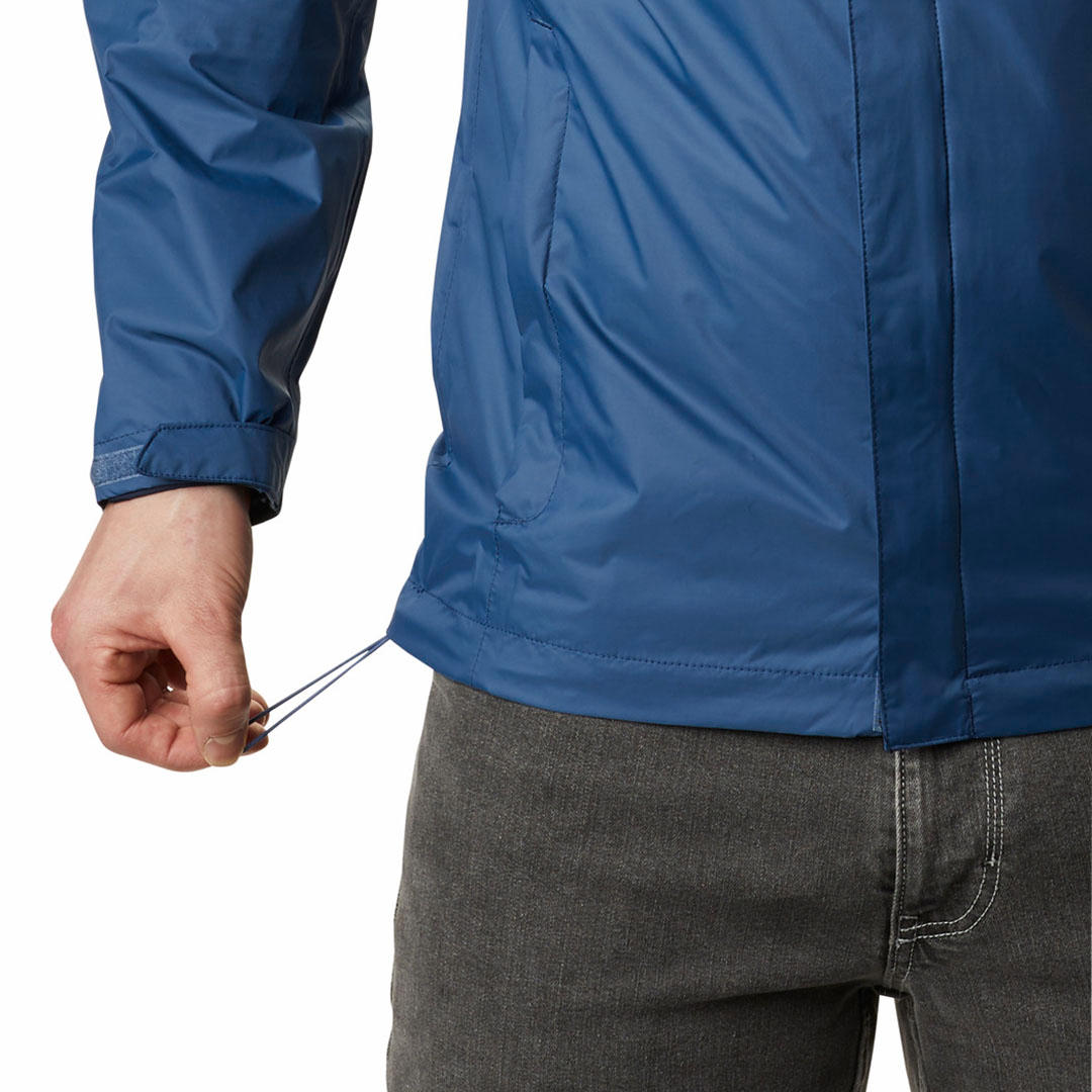 Columbia Men Navy Blue Watertight II Rain Jacket