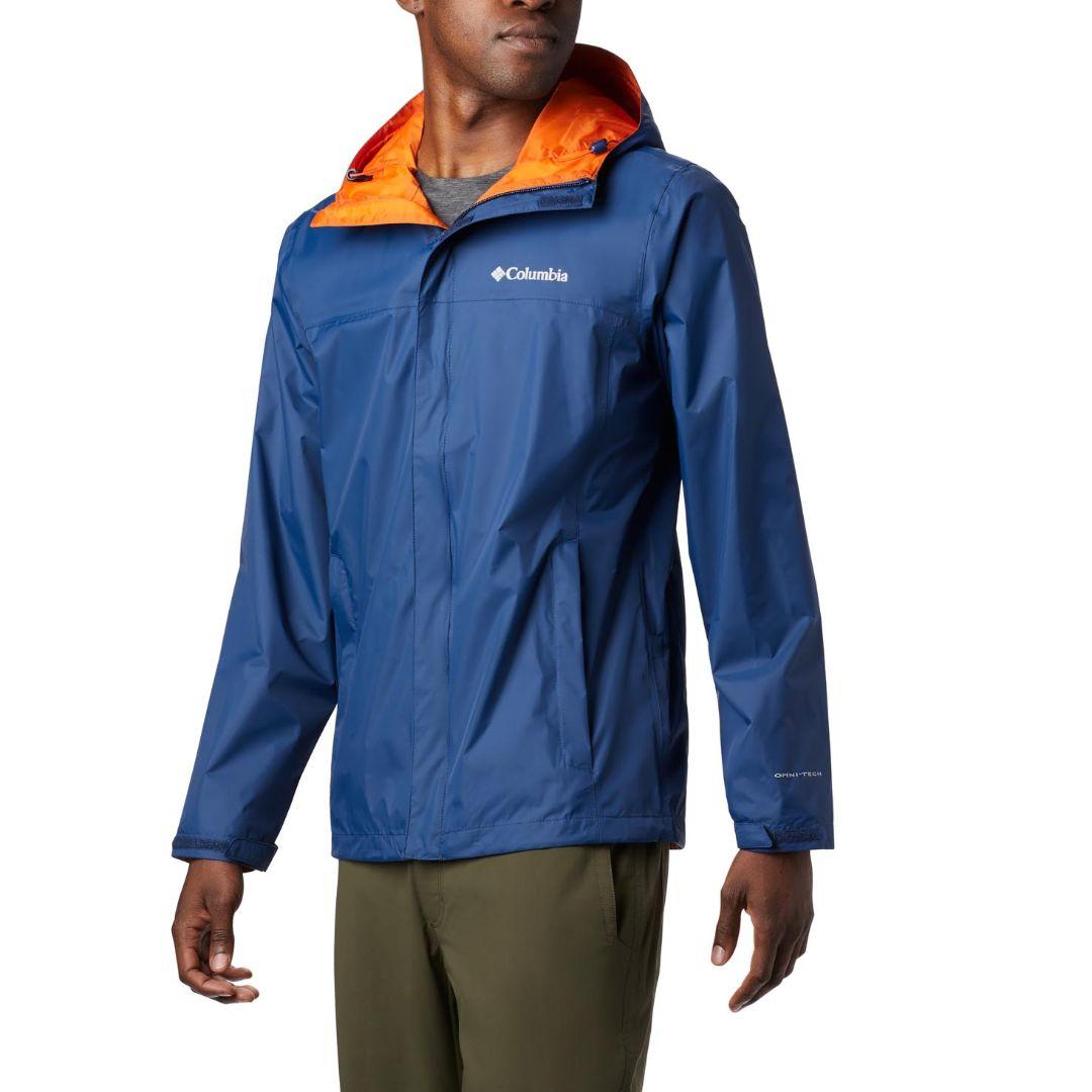 Columbia Men Blue Watertight II Rain Jacket