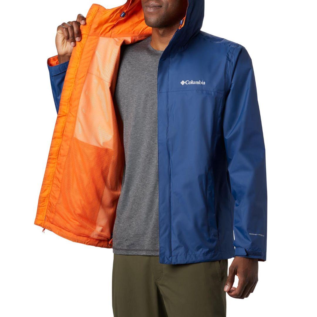 Columbia Men Blue Watertight II Rain Jacket